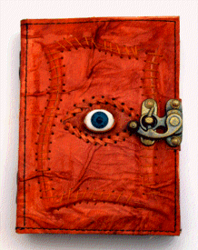 Leather Embossed All Knowing Eye Journal